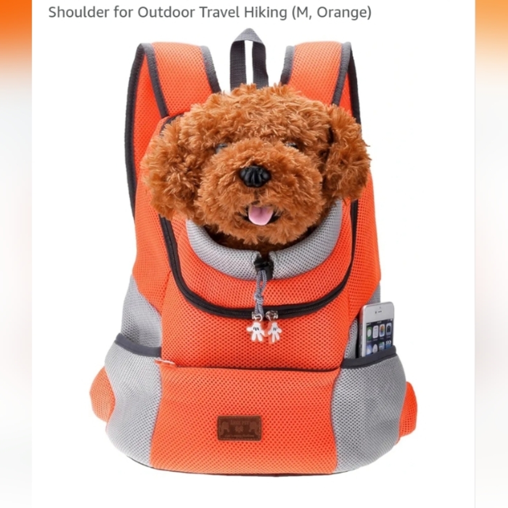 Dog carrier backpack